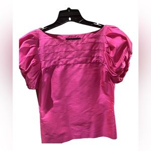 Ralph Lauren Size 10 pink silk blouse